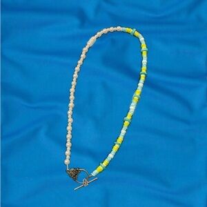 Beaded Pearl Beach Necklace